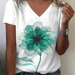 Vera™ | T-chemisier Printanier Fleuri | Maya Deauville