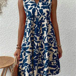 TASHA | Robe midi fluide épanouissante | Maya Deauville