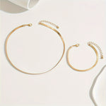 Hélène™ – Parure minimaliste élégante intemporelle | Maya Deauville
