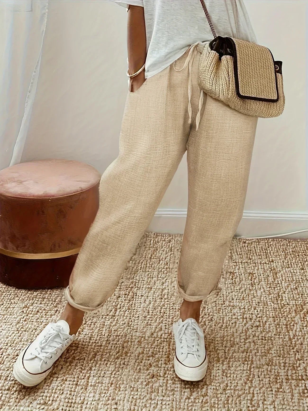 Romy™ | Pantalon relax léger | Maya Deauville