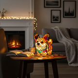 Corgi lumineux