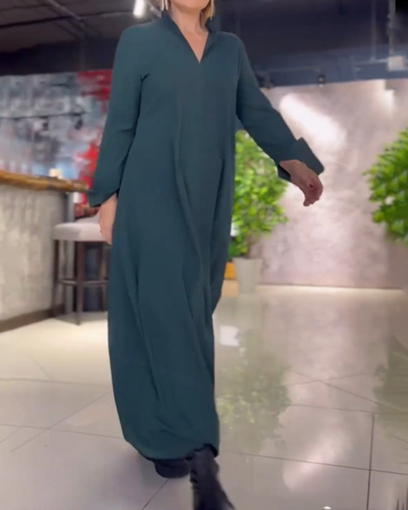 Sylvie | Robe longue ample | Maya Deauville