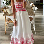 Rianna | Robe Maxi Bohémienne d’Été | Maya Deauville
