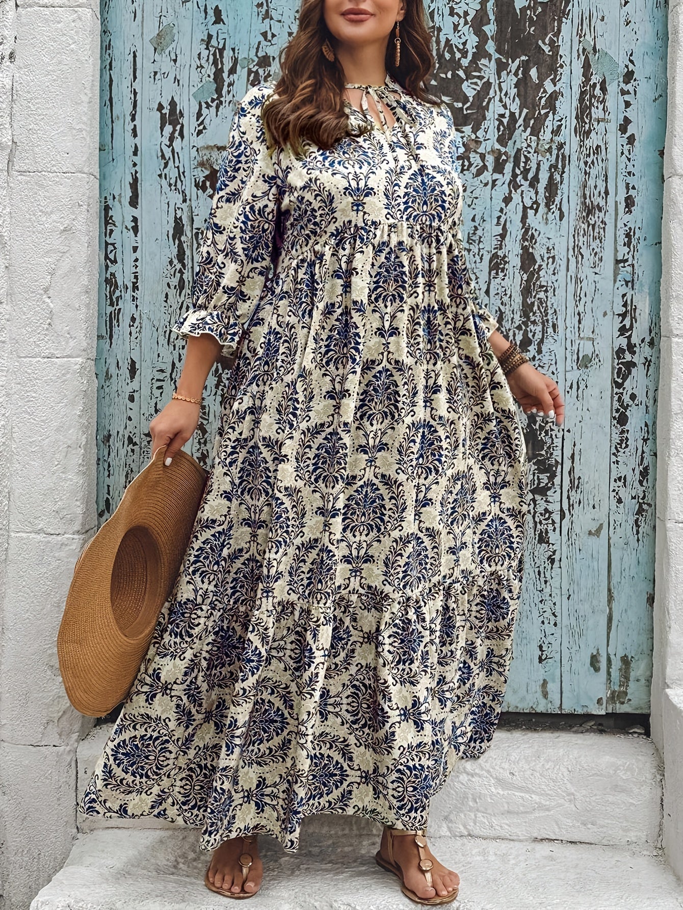 Molly | Robe Mosaïque Bohème | Maya Deauville