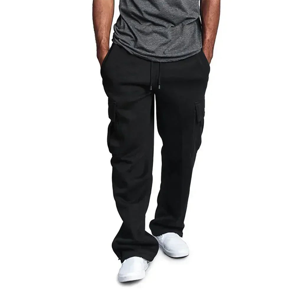 Kenia Blanco™ | Pantalon cargo en polaire pour homme | Maya Deauville