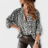 Fabienne | Blouse tendance avec motif léopard | Maya Deauville