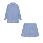 Elizabeth | Ensemble Chemise et Shorts Léger | Maya Deauville