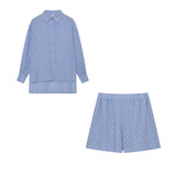 Elizabeth | Ensemble Chemise et Shorts Léger | Maya Deauville