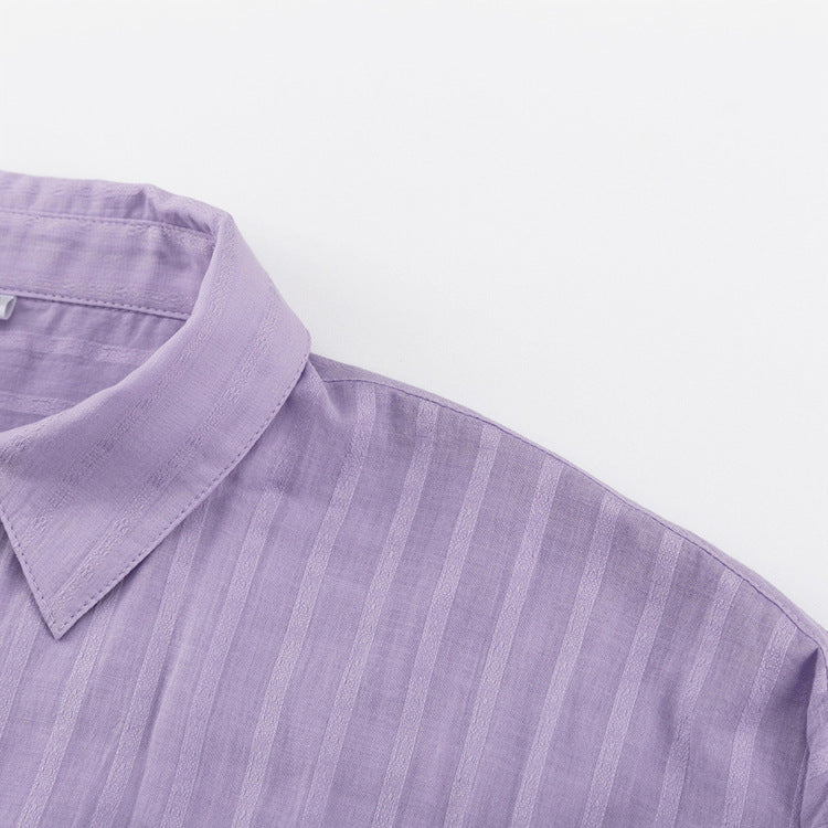 Viola | Ensemble Chemise Boutonnée et Shorts Aérés | Maya Deauville