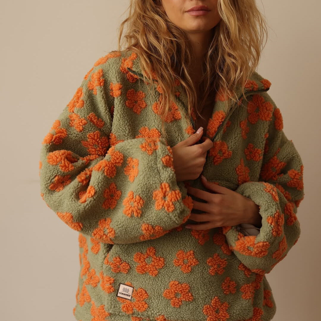 Emma™ | Pull en polaire Bloom | Maya Deauville