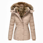 Olivia™ | Manteau d’hiver chaud doublé de fourrure | Maya Deauville