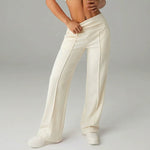 Florence™ — Pantalon large taille haute confortable | Maya Deauville