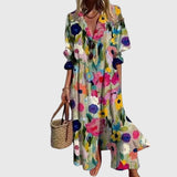 Zariah | Robe Maxi Bohémienne Élégante | Maya Deauville