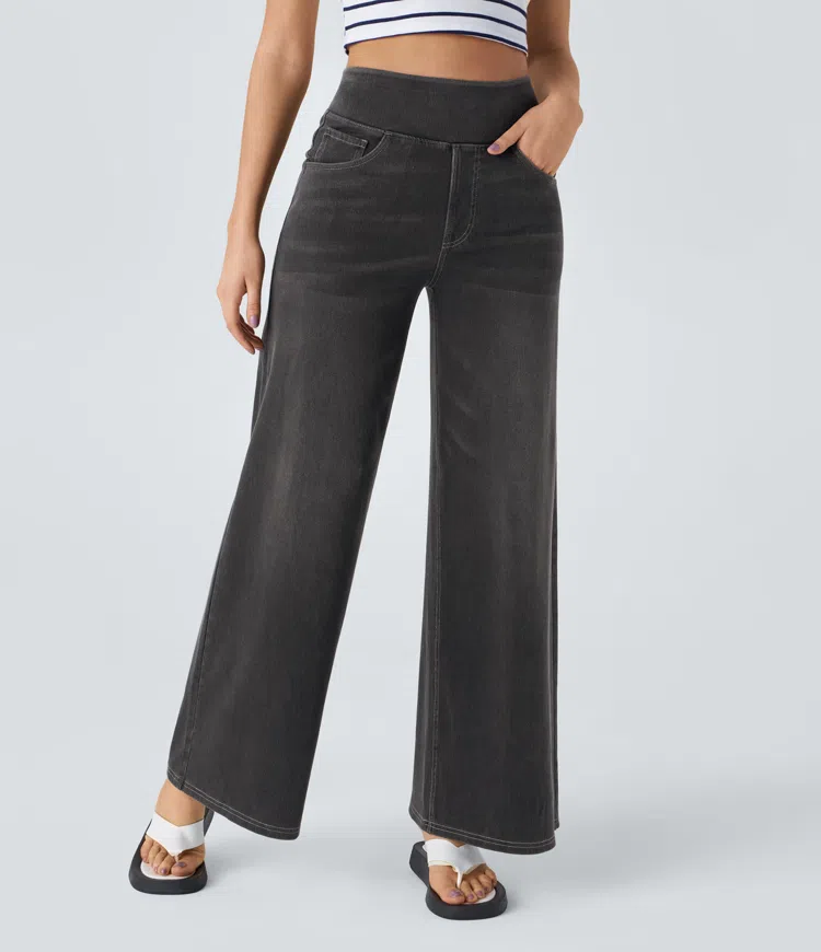 Héloïse™ — Pantalon large fluide confortable élégant | Maya Deauville
