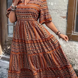 Joraine | Robe Ethnique Fluide | Maya Deauville