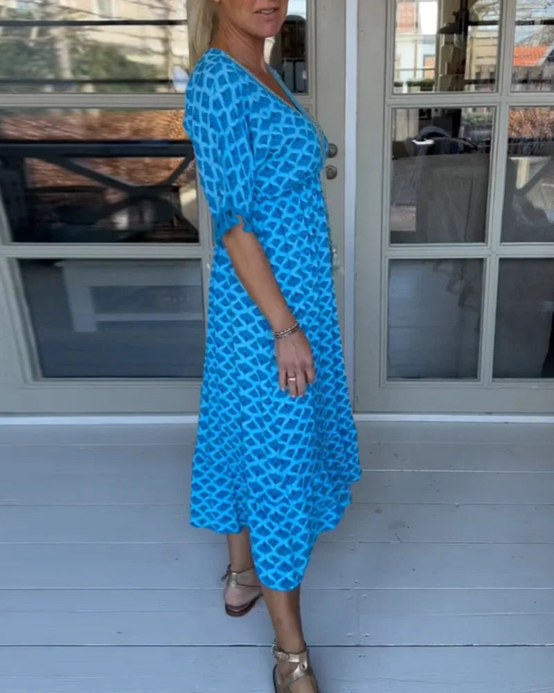Felicity | Robe des Vagues Côtières | Maya Deauville