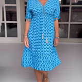 Felicity | Robe des Vagues Côtières | Maya Deauville