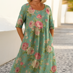 Robe midi relax luna | Maya Deauville
