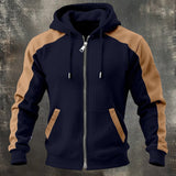 LOUIS™ | Sweat-shirt bicolore à zip | Maya Deauville