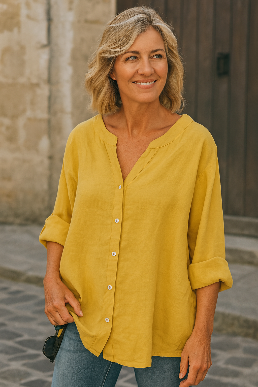 Aline™ | Confort blouse | Maya Deauville