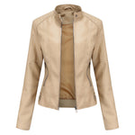 Milena™ | Veste en Cuir Élégante | Maya Deauville