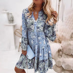 Eira™ | Robe bohème imprimée | Maya Deauville