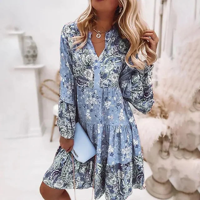 Eira™ | Robe bohème imprimée | Maya Deauville
