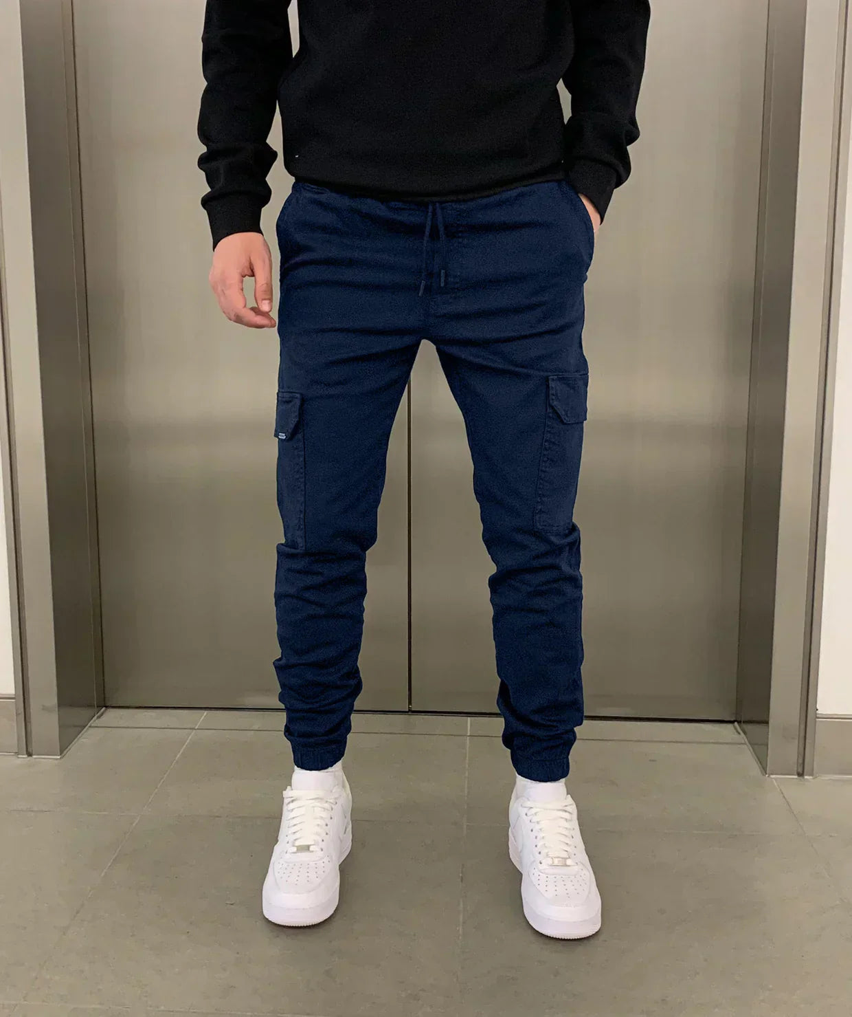 Pantalon cargo coupe jogger | Maya Deauville
