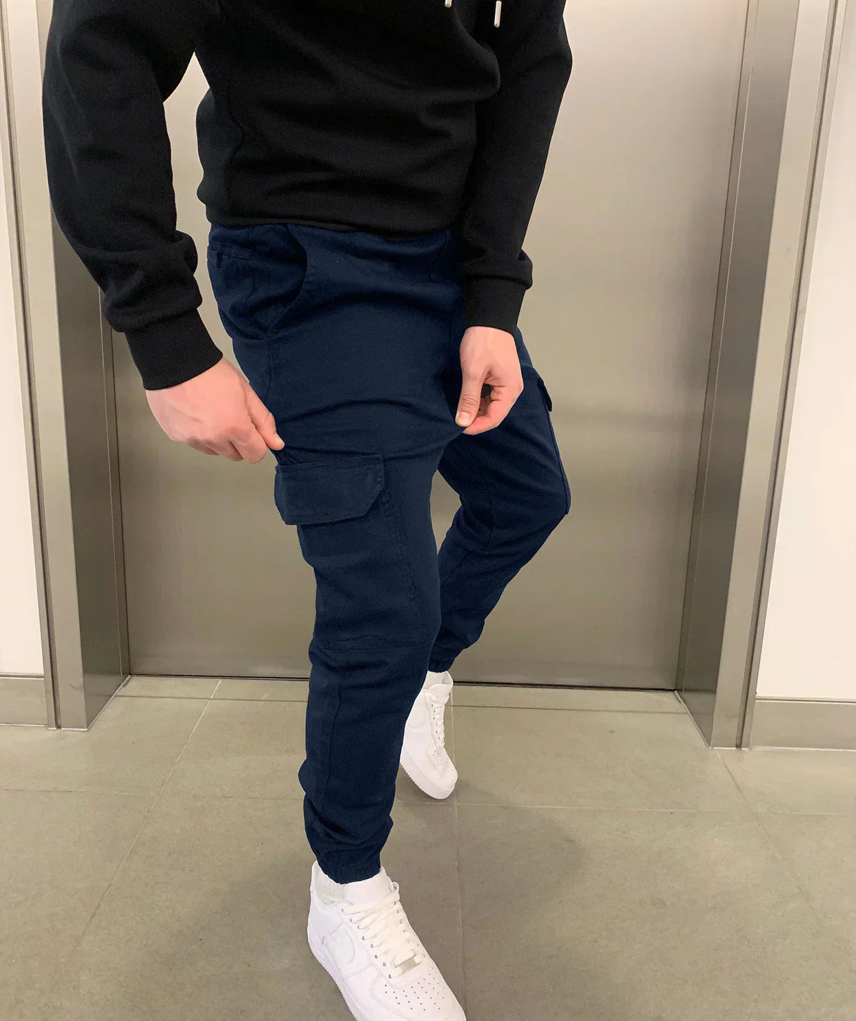 Pantalon cargo coupe jogger | Maya Deauville