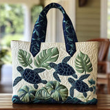 Sac cabas artisanal – tortue marine gracieuse