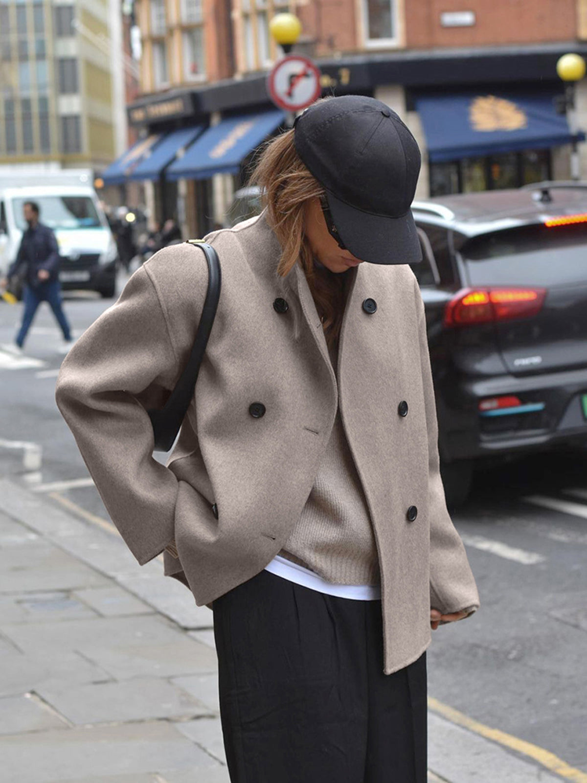 Élodie™ | Veste Tendance à Double Boutonnage | Maya Deauville