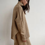 Delia™ | Ensemble Tricoté à Col Roulé | Maya Deauville