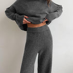 Delia™ | Ensemble Tricoté à Col Roulé | Maya Deauville