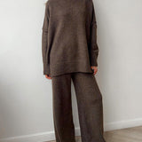 Delia™ | Ensemble Tricoté à Col Roulé | Maya Deauville