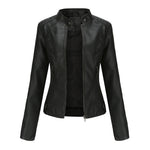 Milena™ | Veste en Cuir Élégante | Maya Deauville