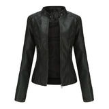 Milena™ | Veste en Cuir Élégante | Maya Deauville