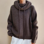 Louise™ | sweat à capuche Douce en Tricot | Maya Deauville