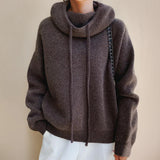 Louise™ | sweat à capuche Douce en Tricot | Maya Deauville