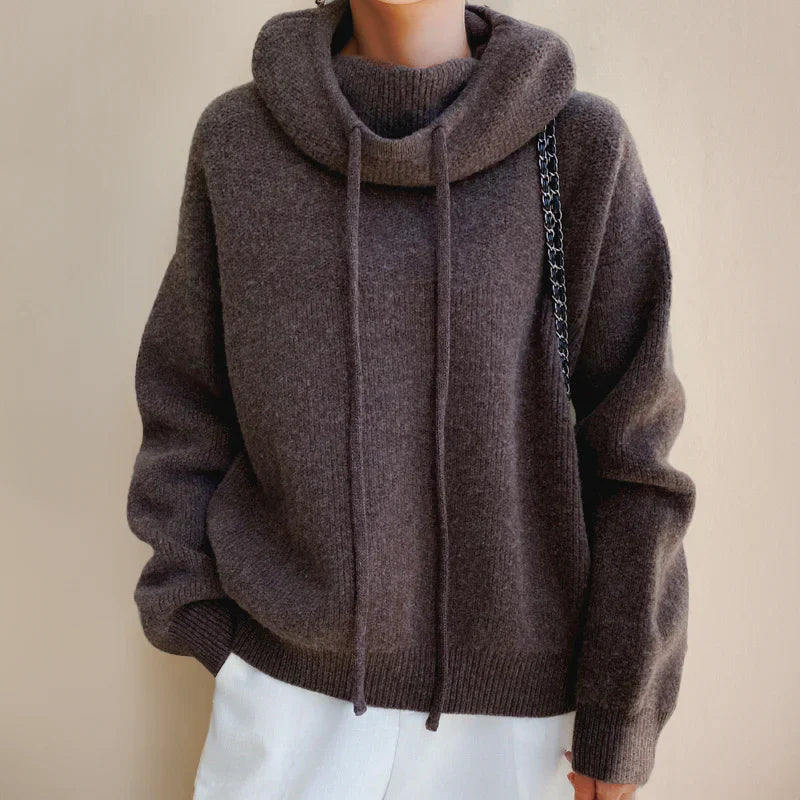 Louise™ | sweat à capuche Douce en Tricot | Maya Deauville