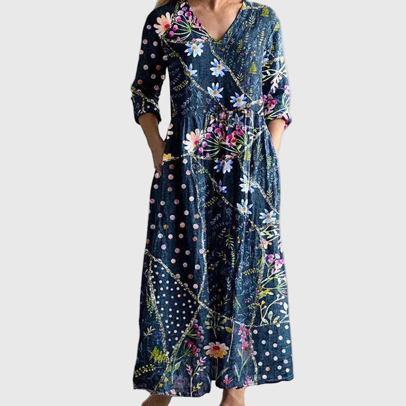 Saule | Robe Maxi Élan Gracieux | Maya Deauville