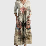 Saule | Robe Maxi Élan Gracieux | Maya Deauville