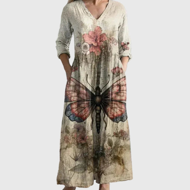 Saule | Robe Maxi Élan Gracieux | Maya Deauville
