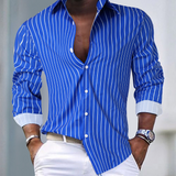 Jules™ | Chemise d’été respirante à rayures | Maya Deauville