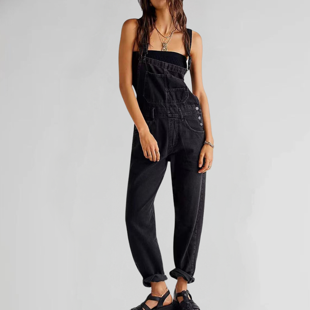 Jacqui | Urban Denim Jumpsuit | Maya Deauville