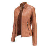 Milena™ | Veste en Cuir Élégante | Maya Deauville