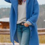 Elira™ | Manteau long élégant | Maya Deauville