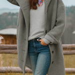 Elira™ | Manteau long élégant | Maya Deauville