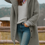 Elira™ | Manteau long élégant | Maya Deauville