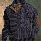 Telford™ | Pull torsadé imprimé et audacieux | Maya Deauville
