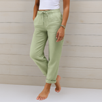 Eva™ | Pantalon en Lin Léger | Maya Deauville
